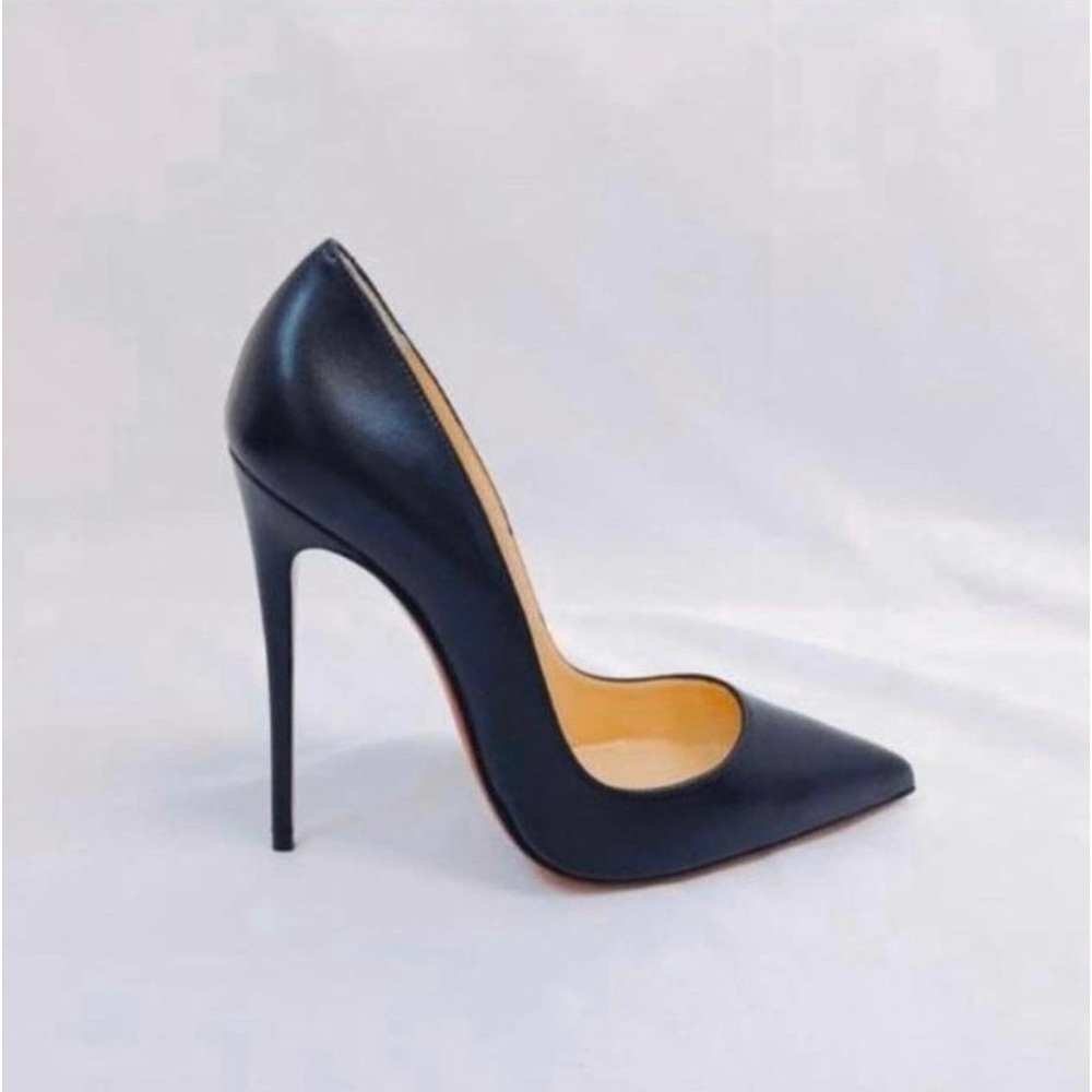 Christian Louboutin Black Leather So Kate 120mm/ 5 Inches SIZE 40 (US 9)